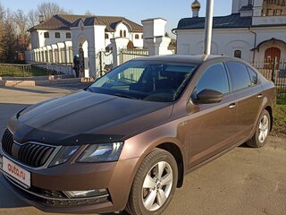 2018 Skoda Octavia III (A7) Рестайлинг, коричневый, 1650000 рублей, вид 1