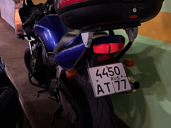 2002 Yamaha FZS600 Fazer, синий, 450000 рублей - вид 1