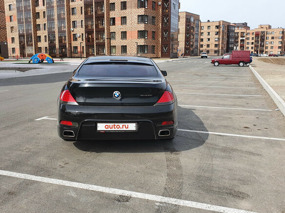 2005 BMW 6 серии 650i II (E63/E64), чёрный - вид 9