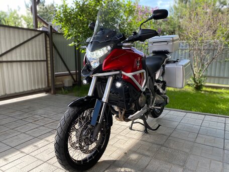 2014 Honda VFR 1200X (Crosstourer), красный, 1360000 рублей, вид 5