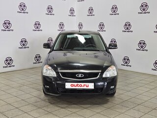 2015 Lada (ВАЗ) Priora I Рестайлинг, чёрный, 397000 рублей, вид 2