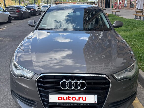 2013 Audi A6 IV (C7), серый - вид 1