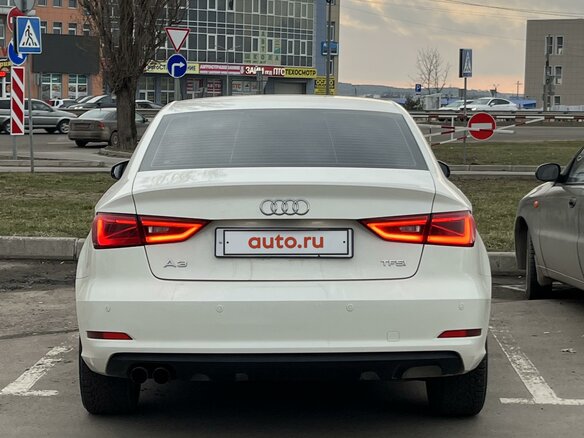 2014 Audi A3 III (8V), белый, 1700000 рублей - вид 9