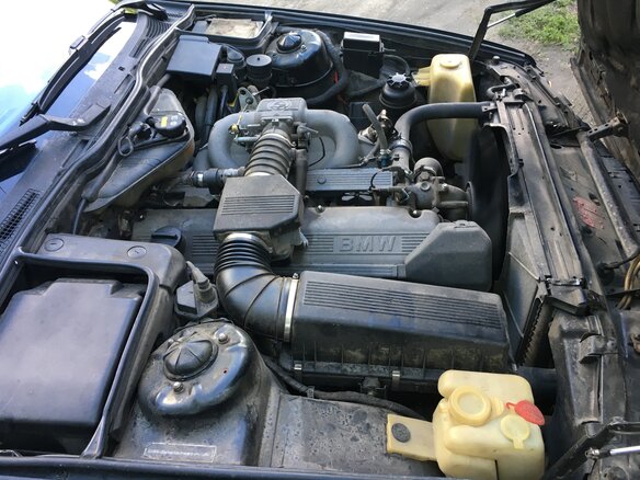 1989 BMW 5 серии 535i III (E34), чёрный - вид 14