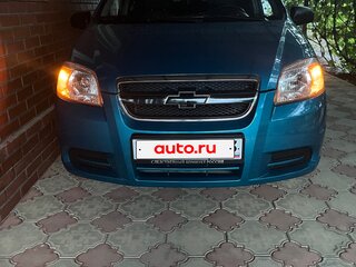 2008 Chevrolet Aveo I Рестайлинг, голубой, 510000 рублей, вид 4