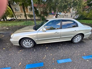 2006 Hyundai Sonata ТагАЗ IV (EF) Рестайлинг, бежевый, 285000 рублей, вид 4