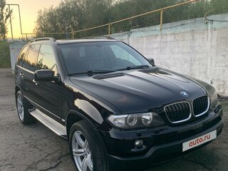 2004 BMW X5 3.0i I (E53) Рестайлинг, чёрный, 1250000 рублей, вид 3