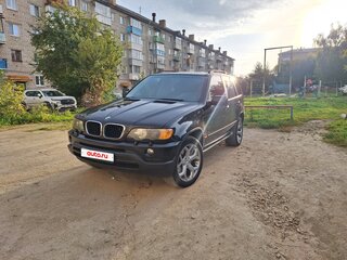 2003 BMW X5 3.0i I (E53), чёрный, 1100000 рублей, вид 1