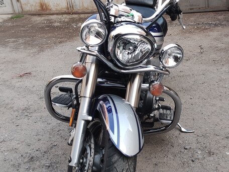 2008 Yamaha XVS1300, синий, 1150000 рублей, вид 2