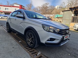 2018 Lada (ВАЗ) Vesta SW Cross I, серебристый, 935000 рублей, вид 1