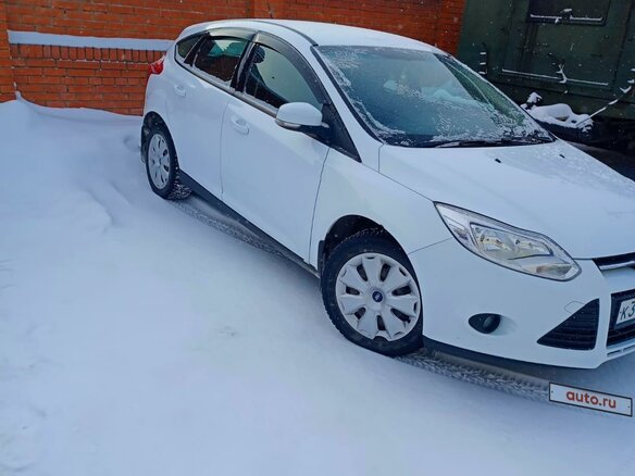 2014 Ford Focus III, белый, 1060000 рублей - вид 1