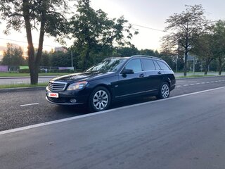 2008 Mercedes-Benz C-Класс 220 III (W204), синий, 1090000 рублей, вид 1