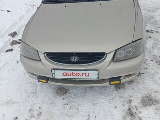 2006 Hyundai Accent ТагАЗ II, бежевый, 400000 рублей, вид 1