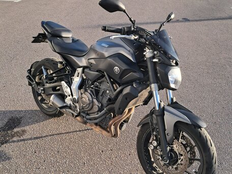 2014 Yamaha MT-07 (FZ-07), чёрный, 500000 рублей, вид 3