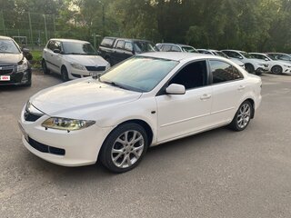 2007 Mazda 6 I (GG) Рестайлинг, белый, 390000 рублей, вид 1
