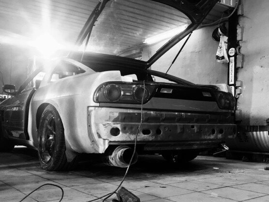 1993 Nissan 200SX S13, красный - вид 14