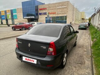 2010 Renault Logan I Рестайлинг, серый, 205000 рублей, вид 4