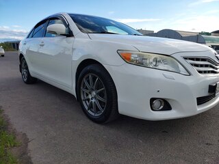 2011 Toyota Camry VI (XV40) Рестайлинг, белый, 1300000 рублей, вид 4