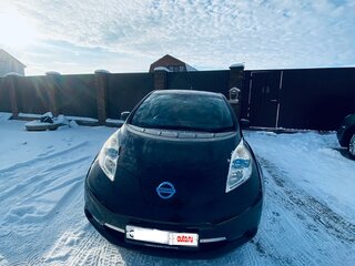 2013 Nissan Leaf I (ZE0/AZE0), чёрный, 1500000 рублей, вид 1