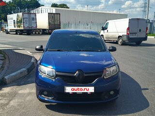 2014 Renault Logan II, синий, 435000 рублей, вид 4