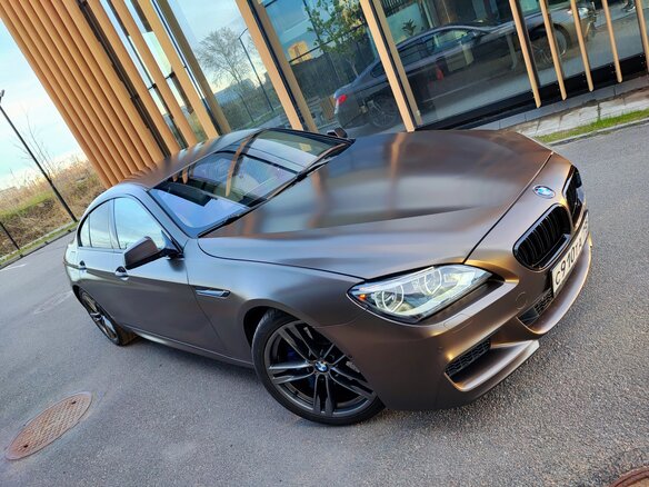 2013 BMW 6 серии Gran Coupe 640d xDrive III (F06/F13/F12), коричневый, 2500000 рублей - вид 11