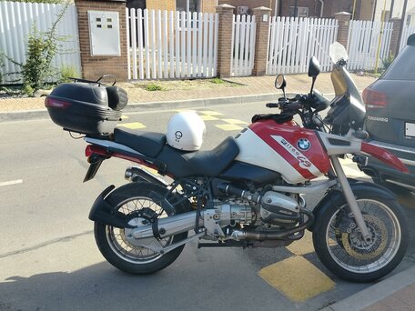 1998 BMW R 1100 GS, красный, 430000 рублей, вид 1
