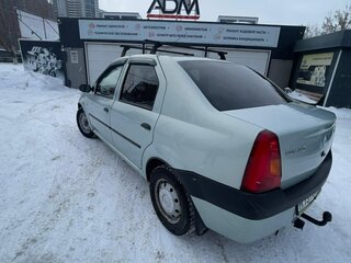 2008 Renault Logan I, зелёный, 350000 рублей, вид 4