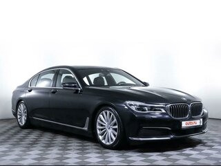 2017 BMW 7 серии Long 740Ld xDrive VI (G11/G12), чёрный, 3200000 рублей, вид 2