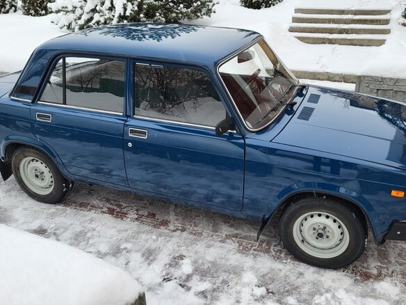 2008 Lada (ВАЗ) 2107, синий - вид 7