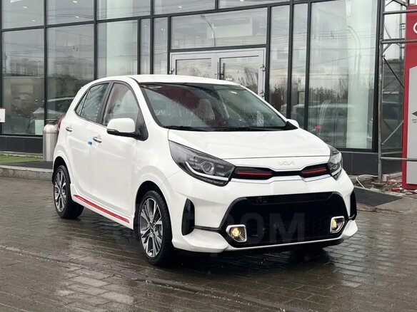 2022 Kia Picanto III Рестайлинг, белый, 2000000 рублей - вид 1