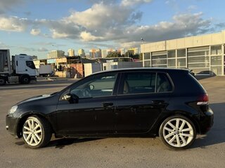 2010 Volkswagen Golf VI, чёрный, 750000 рублей, вид 4