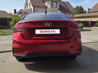 2017 Hyundai Solaris II, красный, 1100000 рублей, вид 5