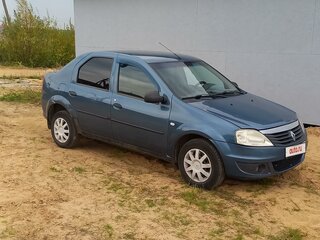 2011 Renault Logan I Рестайлинг, синий, 600000 рублей, вид 4