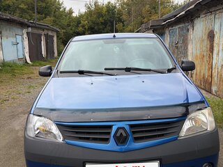 2006 Renault Logan I, синий, 350000 рублей, вид 1
