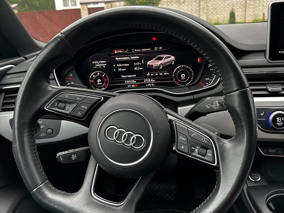 2018 Audi A5 II (F5), чёрный, 2400000 рублей - вид 8