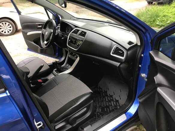 2014 Suzuki SX4 II (S-Cross), синий - вид 12