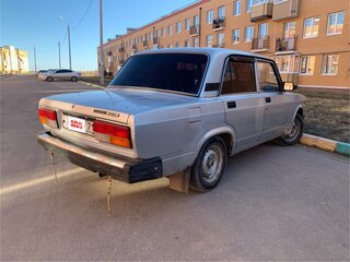 2010 Lada (ВАЗ) 2107, серебристый, 140000 рублей, вид 2