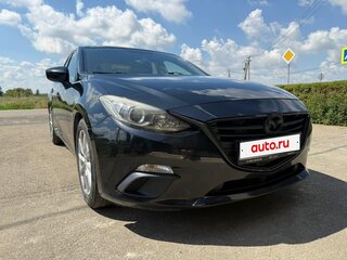 2015 Mazda 3 III (BM), чёрный, 998000 рублей, вид 2