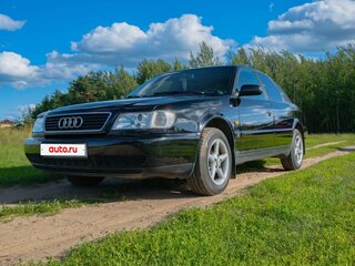1995 Audi A6 I (C4), чёрный, 444444 рублей, вид 2