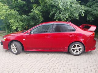 2007 Mitsubishi Lancer X, красный, 450000 рублей, вид 5