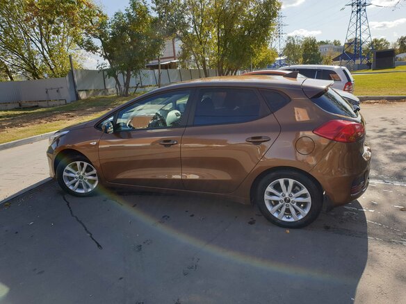 2017 Kia Ceed II Рестайлинг, коричневый - вид 4