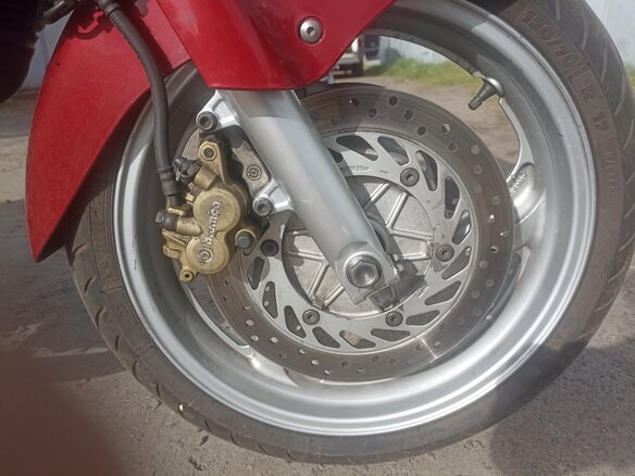 1999 Honda NT650V Deauville, красный, 295000 рублей - вид 13