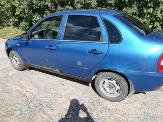 2006 Lada (ВАЗ) Kalina I, синий, 115000 рублей, вид 4