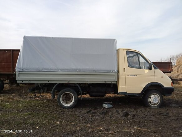 1996 ГАЗ ГАЗель (3302), бежевый, 350000 рублей - вид 2
