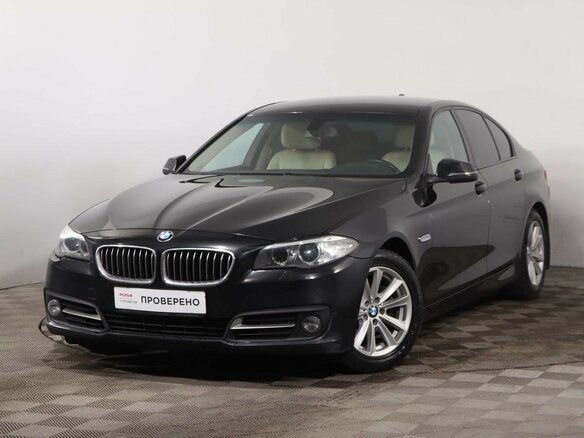 2013 BMW 5 серии 520d VI (F10/F11/F07) Рестайлинг, чёрный