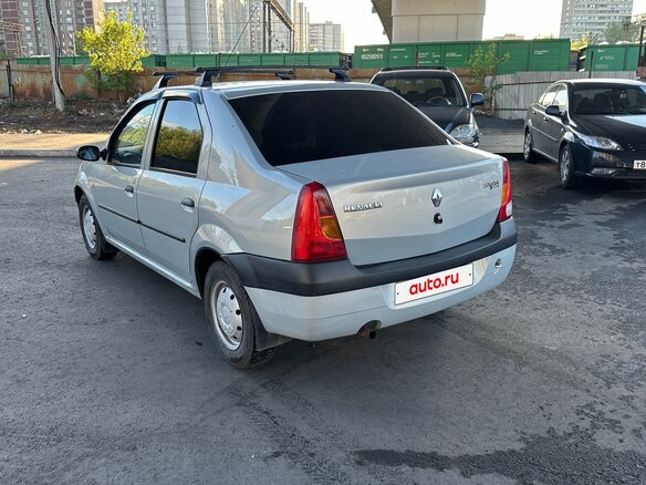 2008 Renault Logan I, серый - вид 3