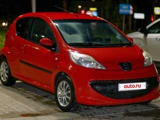 2007 Peugeot 107 I, красный, 250000 рублей, вид 4