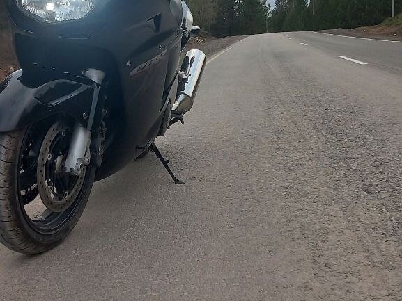 1998 Honda CBR 1100 XX, чёрный, 525000 рублей