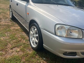 2007 Hyundai Accent ТагАЗ II, серебристый, 445999 рублей, вид 1