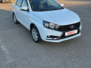 2019 Lada (ВАЗ) Vesta I, белый, 1050000 рублей, вид 3
